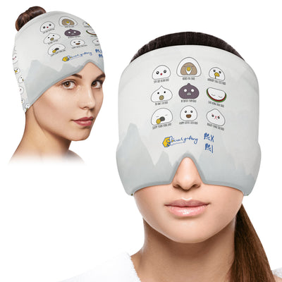 Original BAOBEI Artwork Cold And Hot Therapy Headache & Migraine Relief Cap