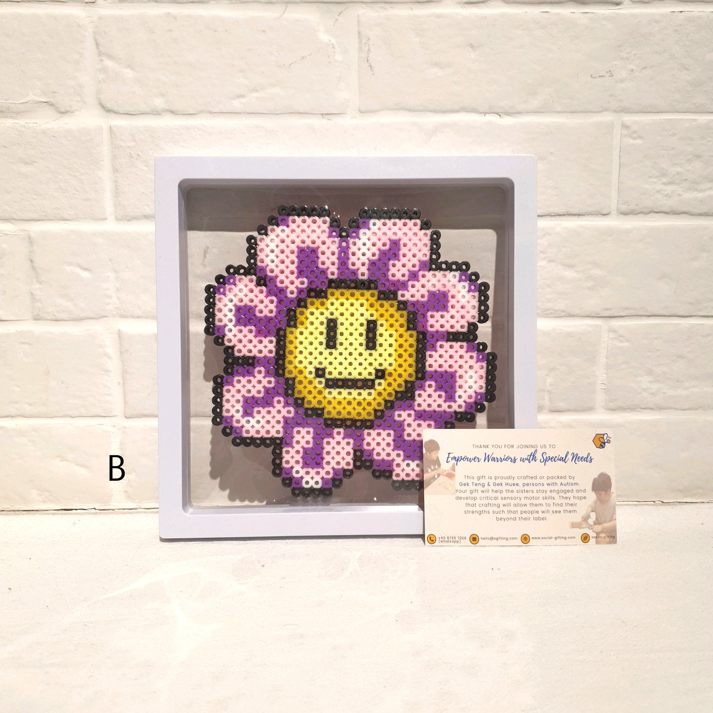 Hama Beads with Plastic Frame