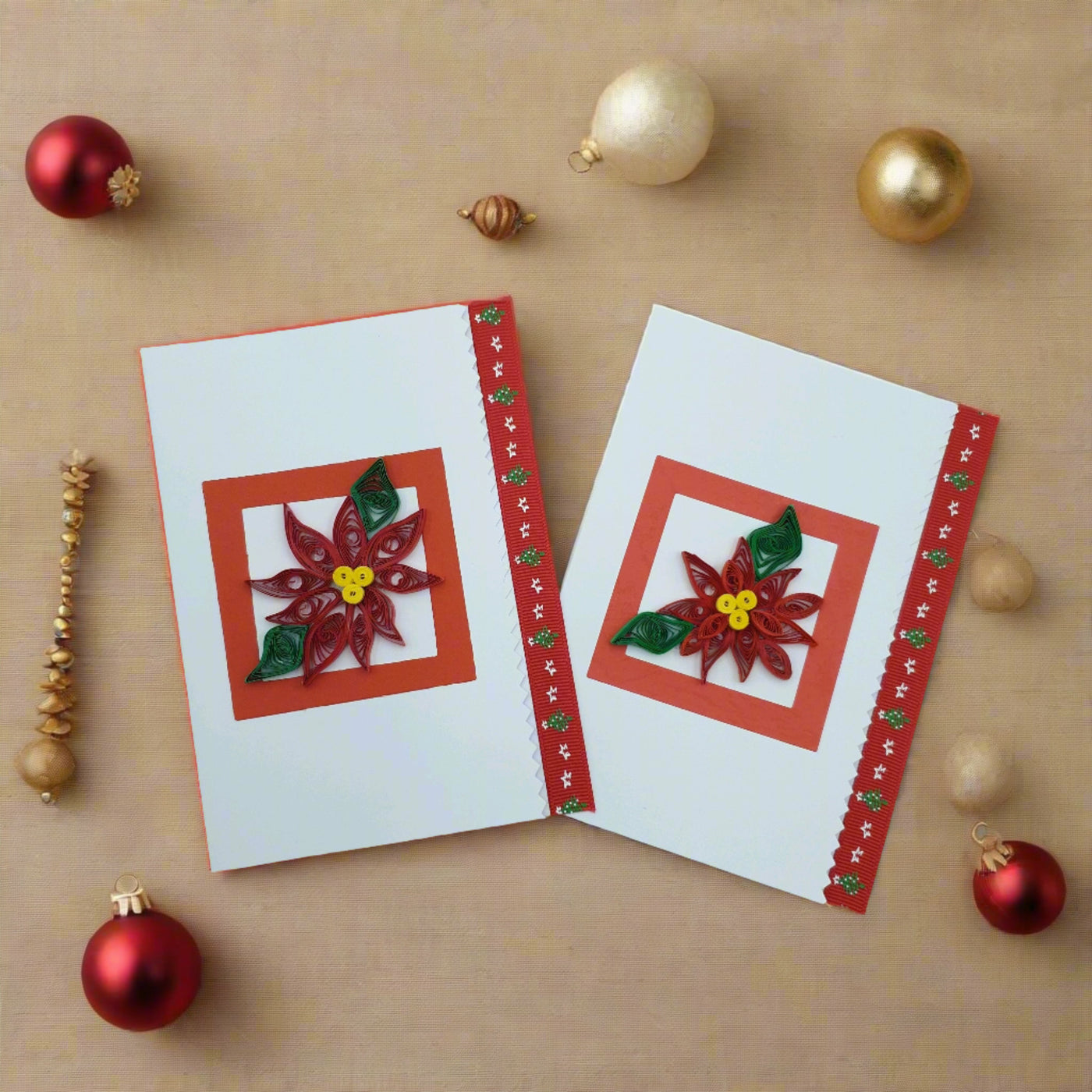 Paper Quilling Christmas Card