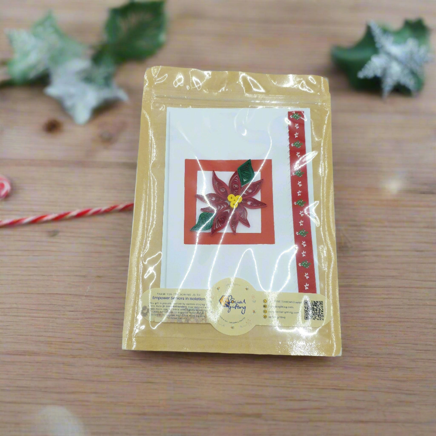 Paper Quilling Christmas Card