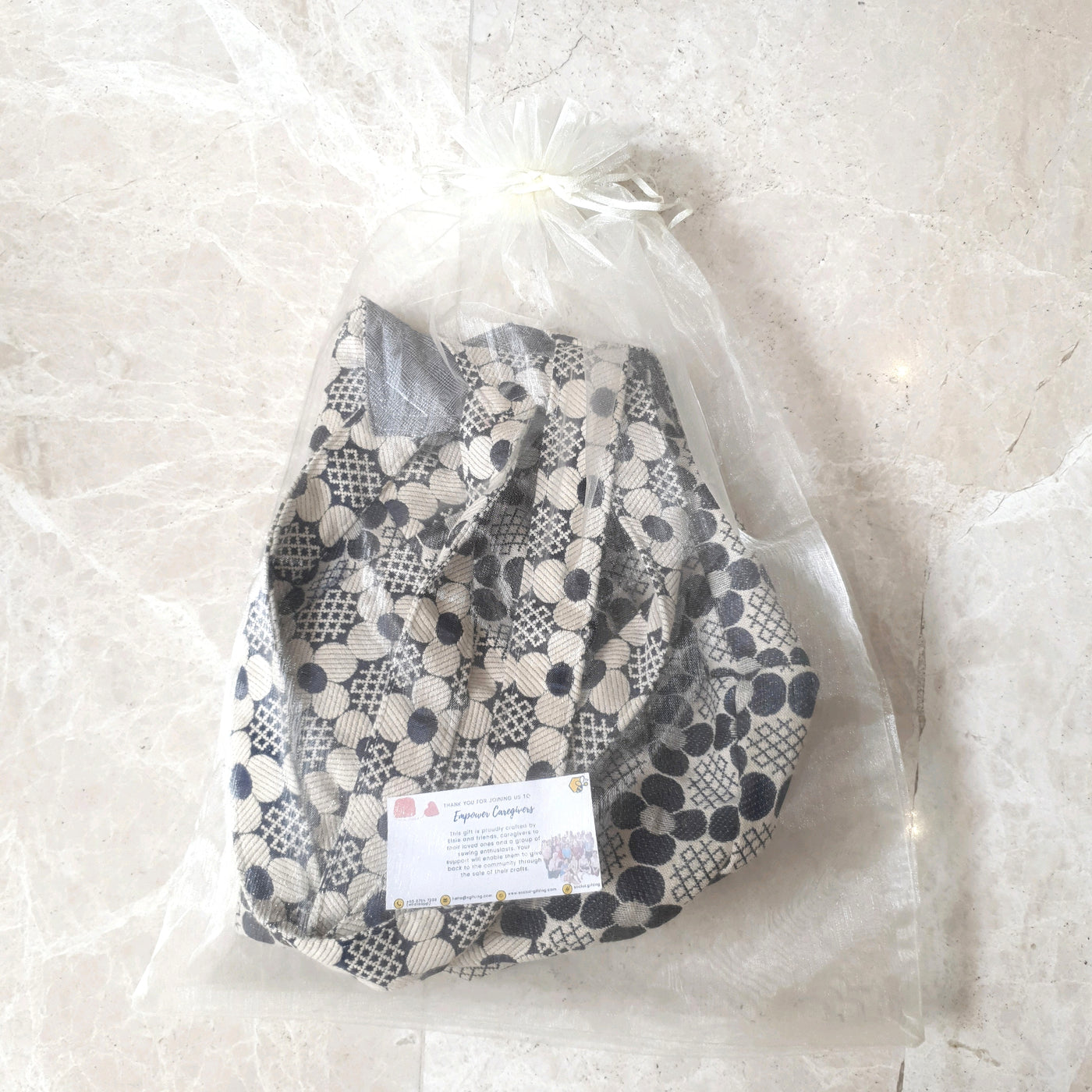 Floral Jacquard Tote Bag