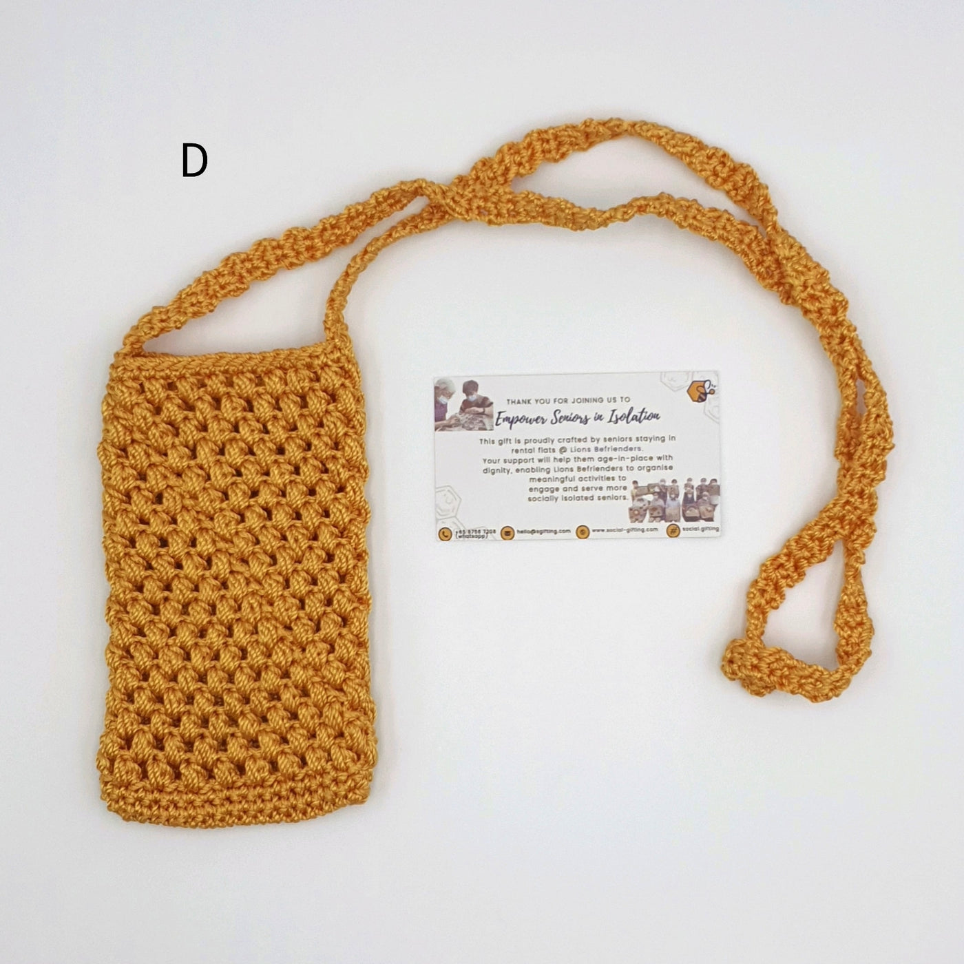 Hand Crocheted Handphone Sling