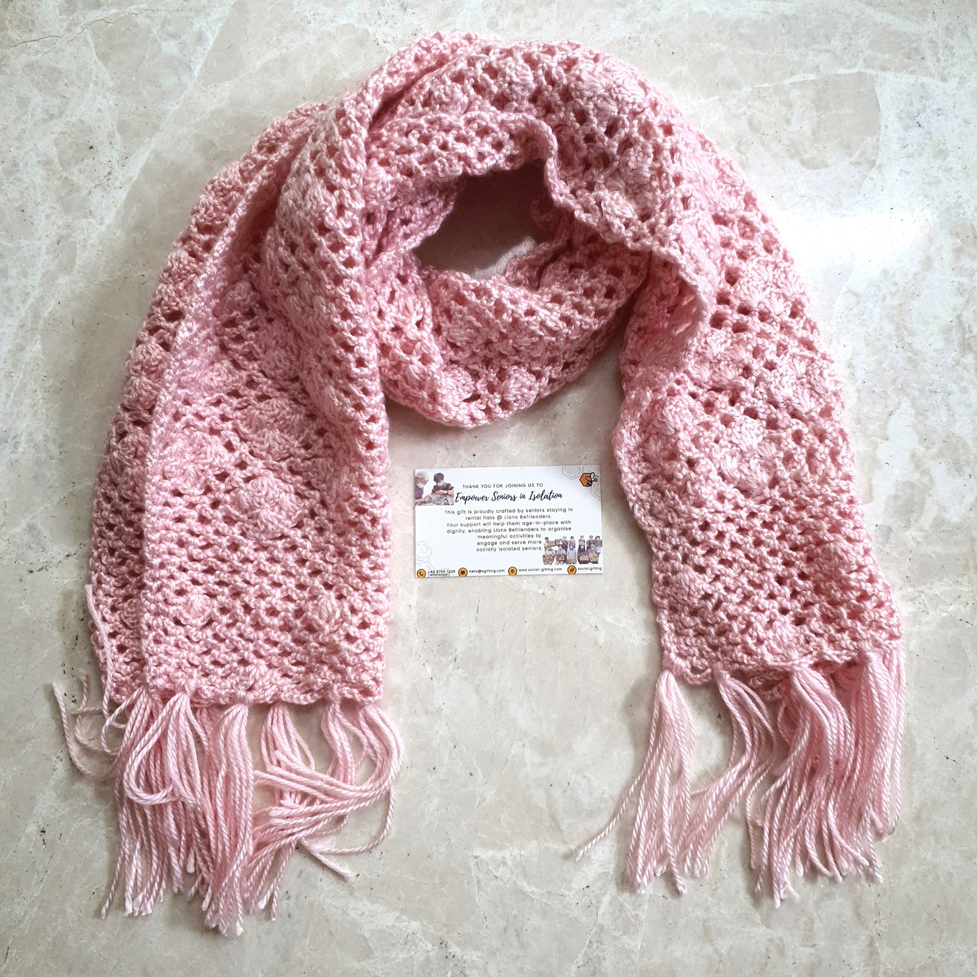 Hand Crocheted Scarf