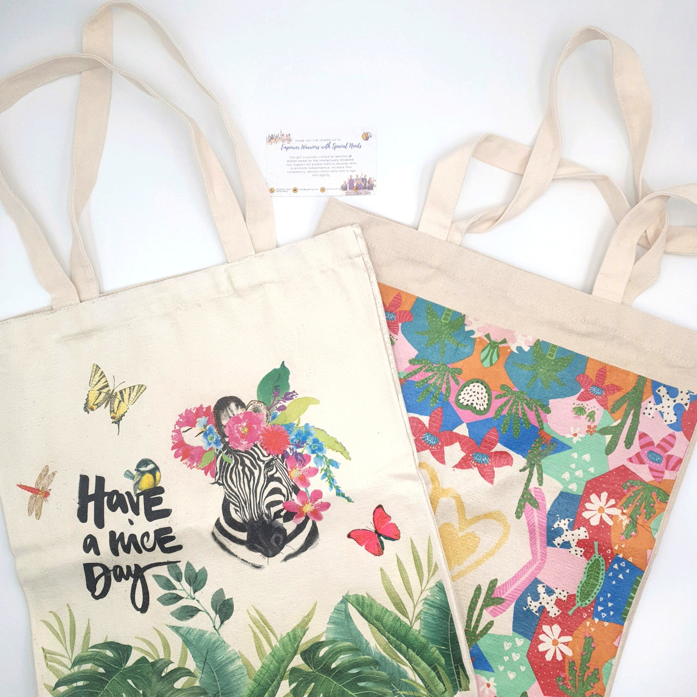 Decoupage Tote Bag