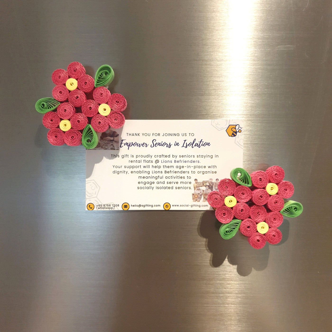 Paper Quilling Magnet