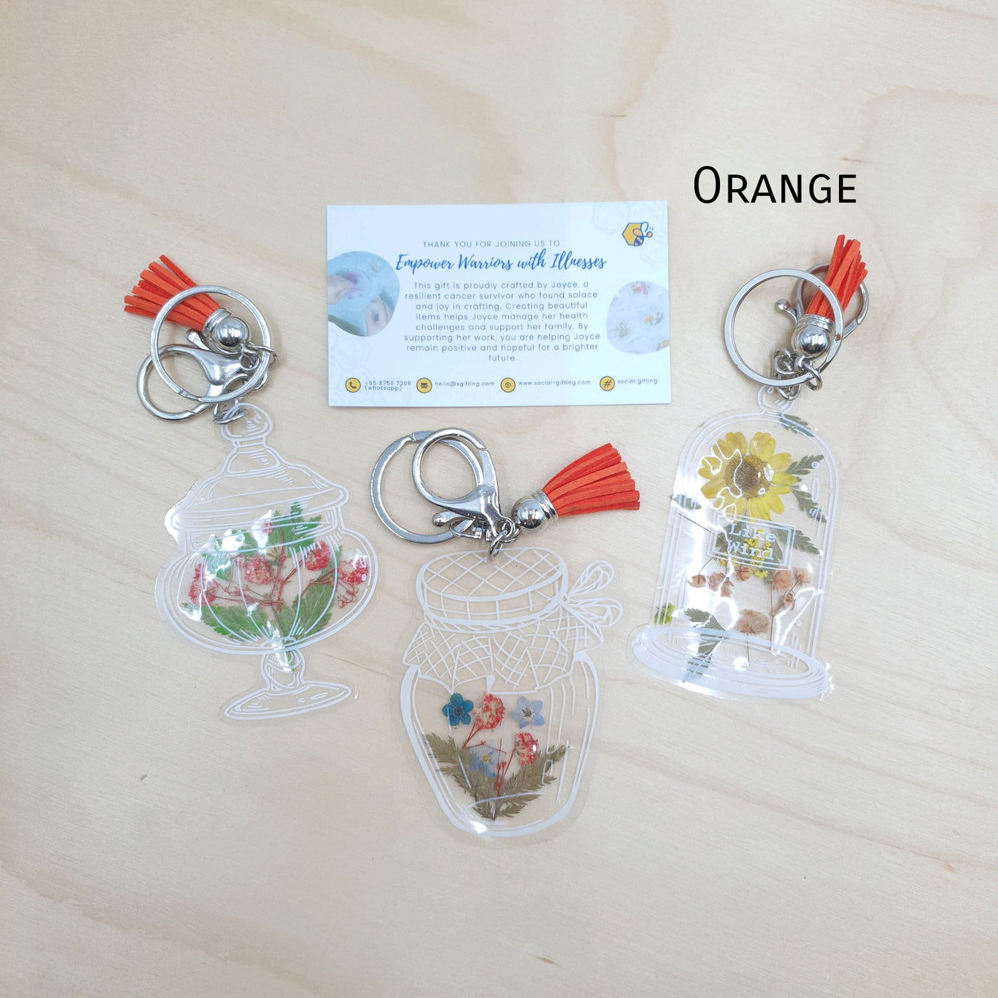 Herbarium Keychain