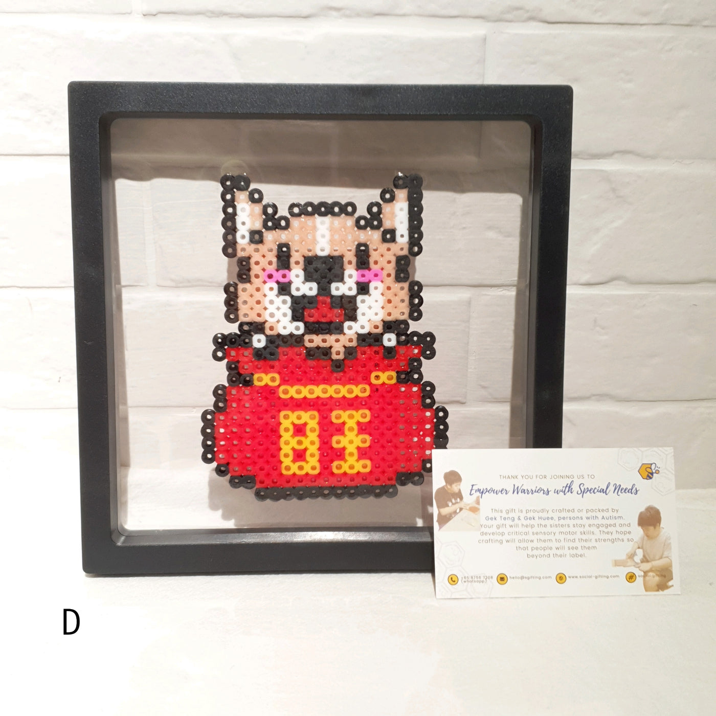 Hama Beads with Plastic Frame