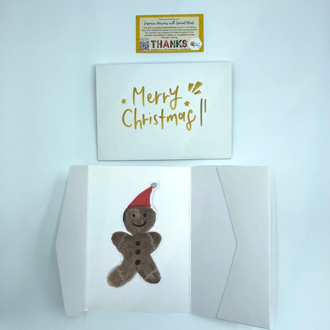 Handmade Christmas Envelope (Shantini)