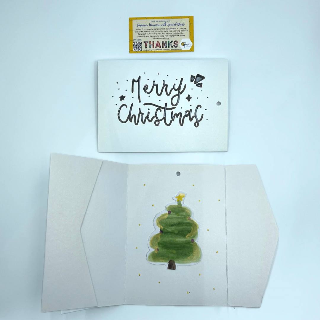 Handmade Christmas Envelope (Shantini)