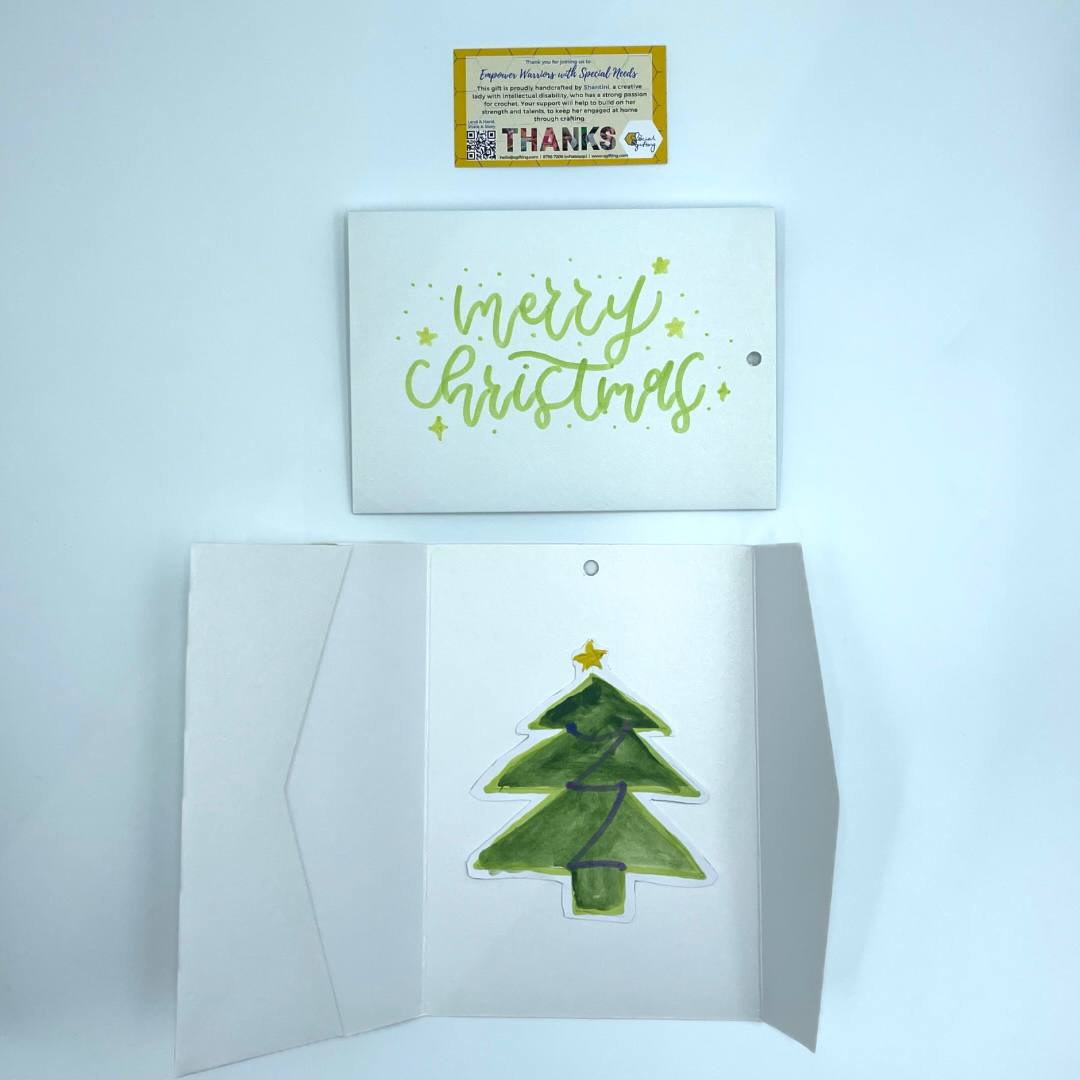 Handmade Christmas Envelope (Shantini)