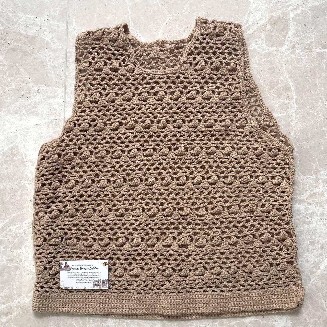 Hand Crocheted Vest