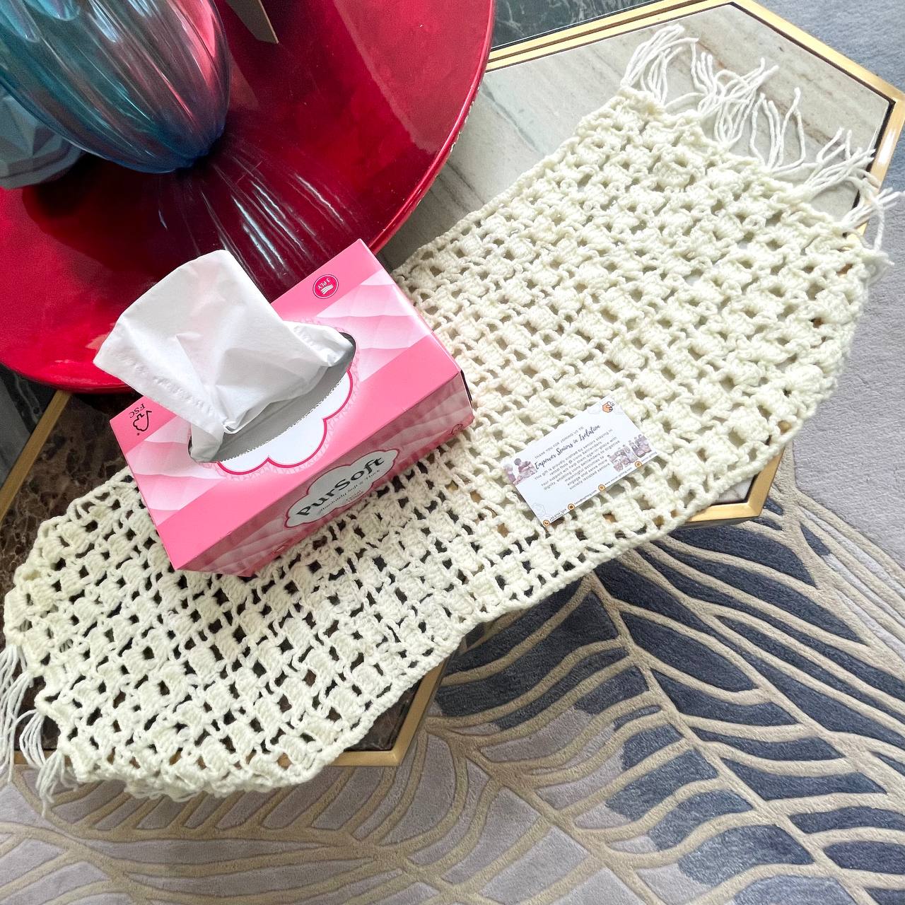 Hand Crocheted Table Mat