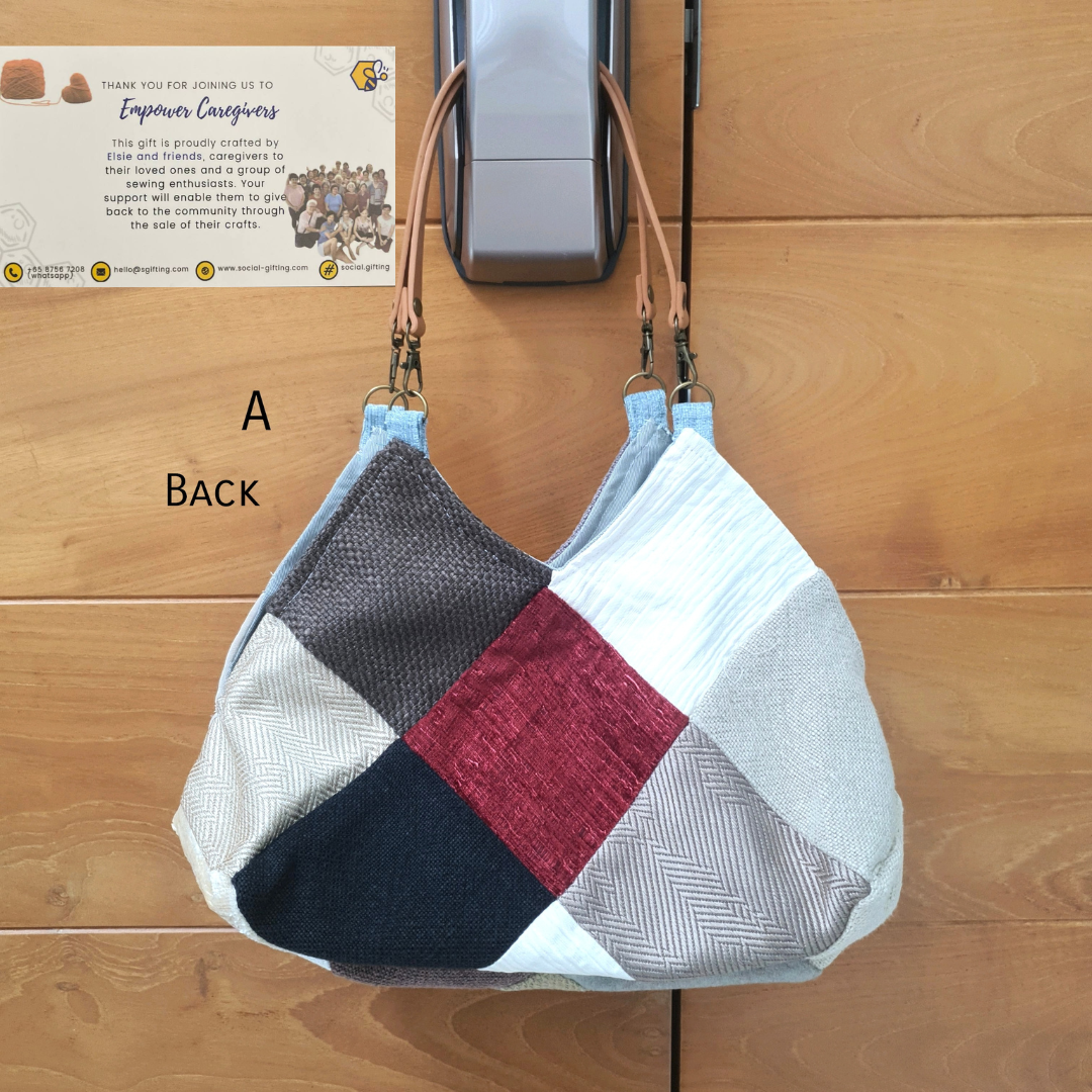 Patchwork Hobo Handbag