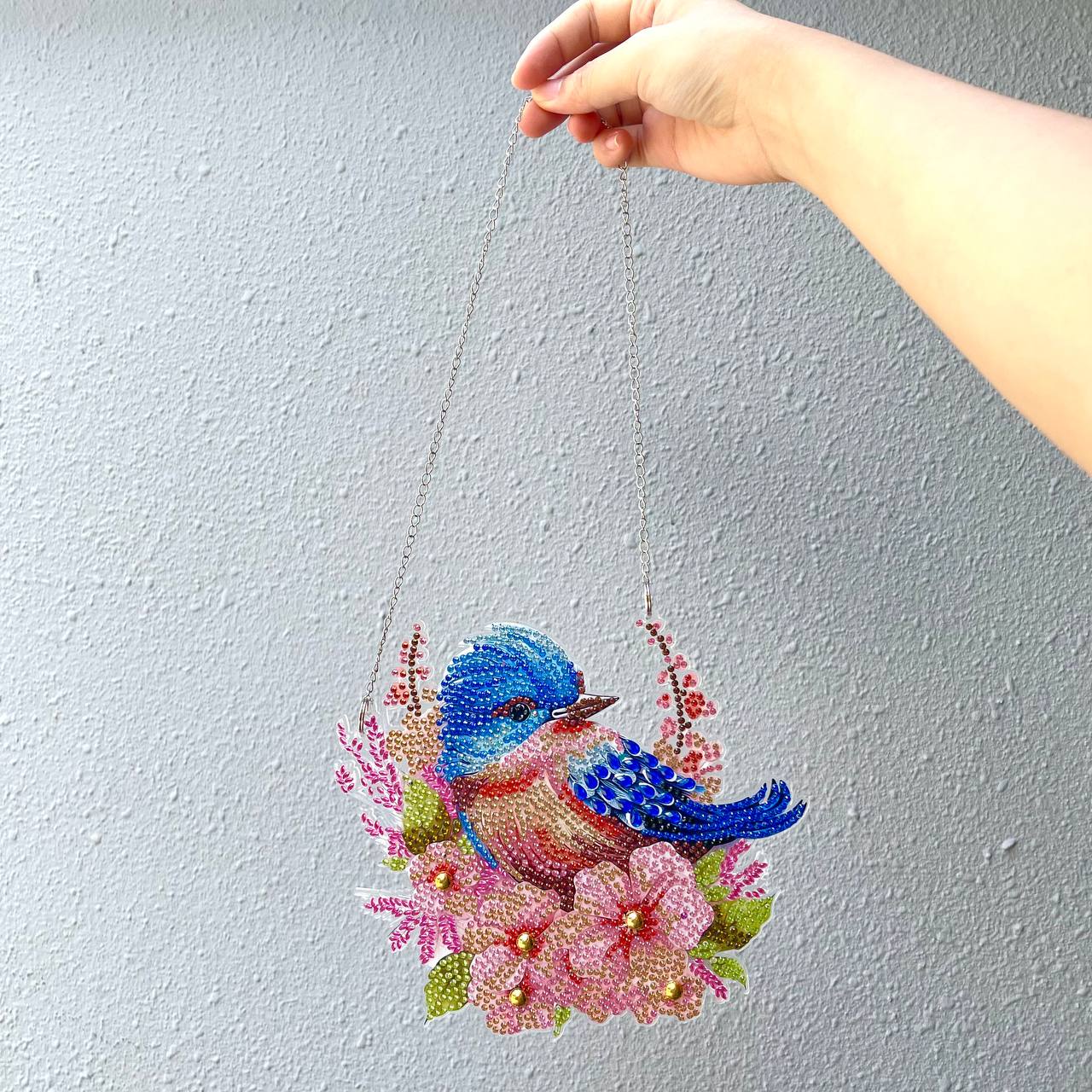 Hanging Bird Diamond Art