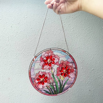 Hanging Flower Diamond Art