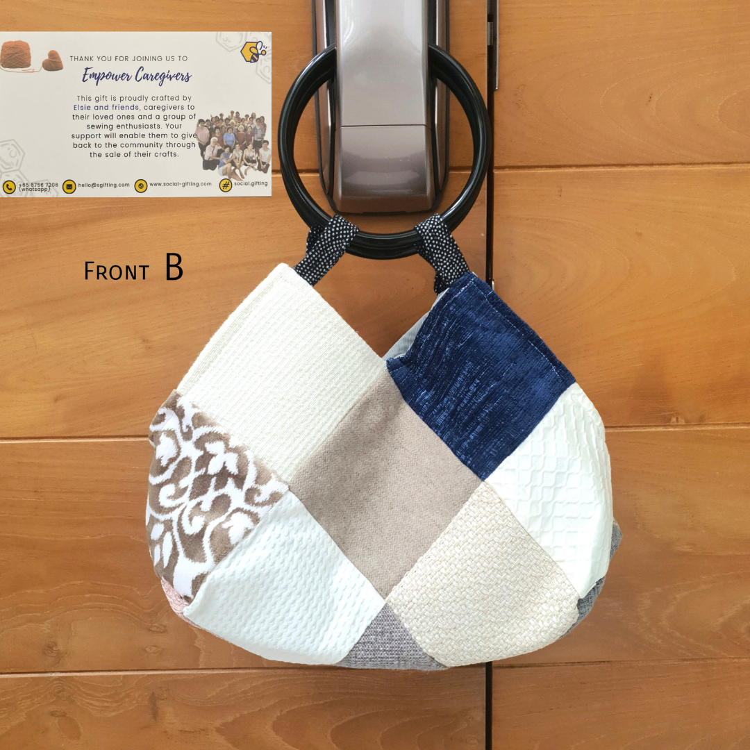 Patchwork Hobo Handbag