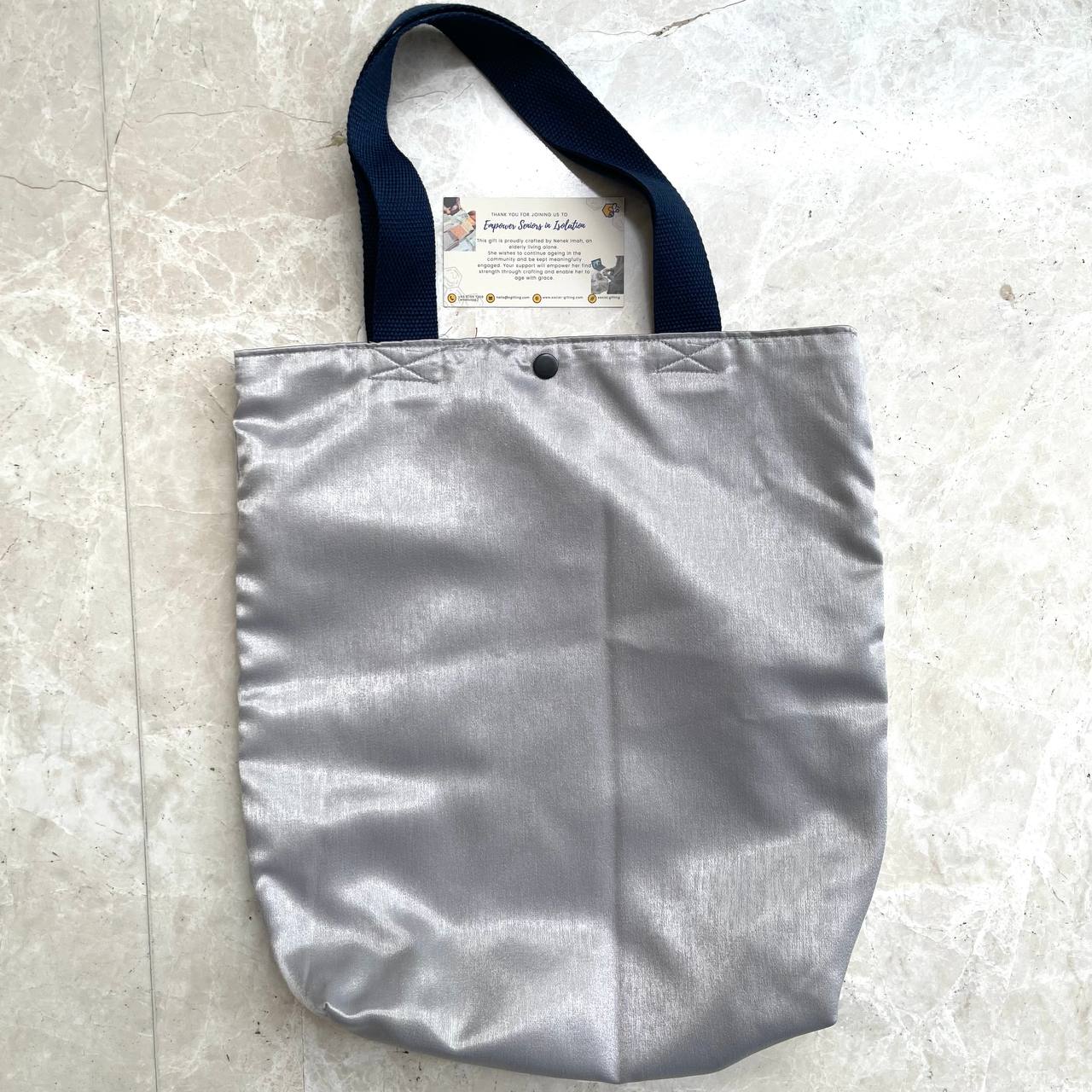 Upcycled Plain Tote Bag